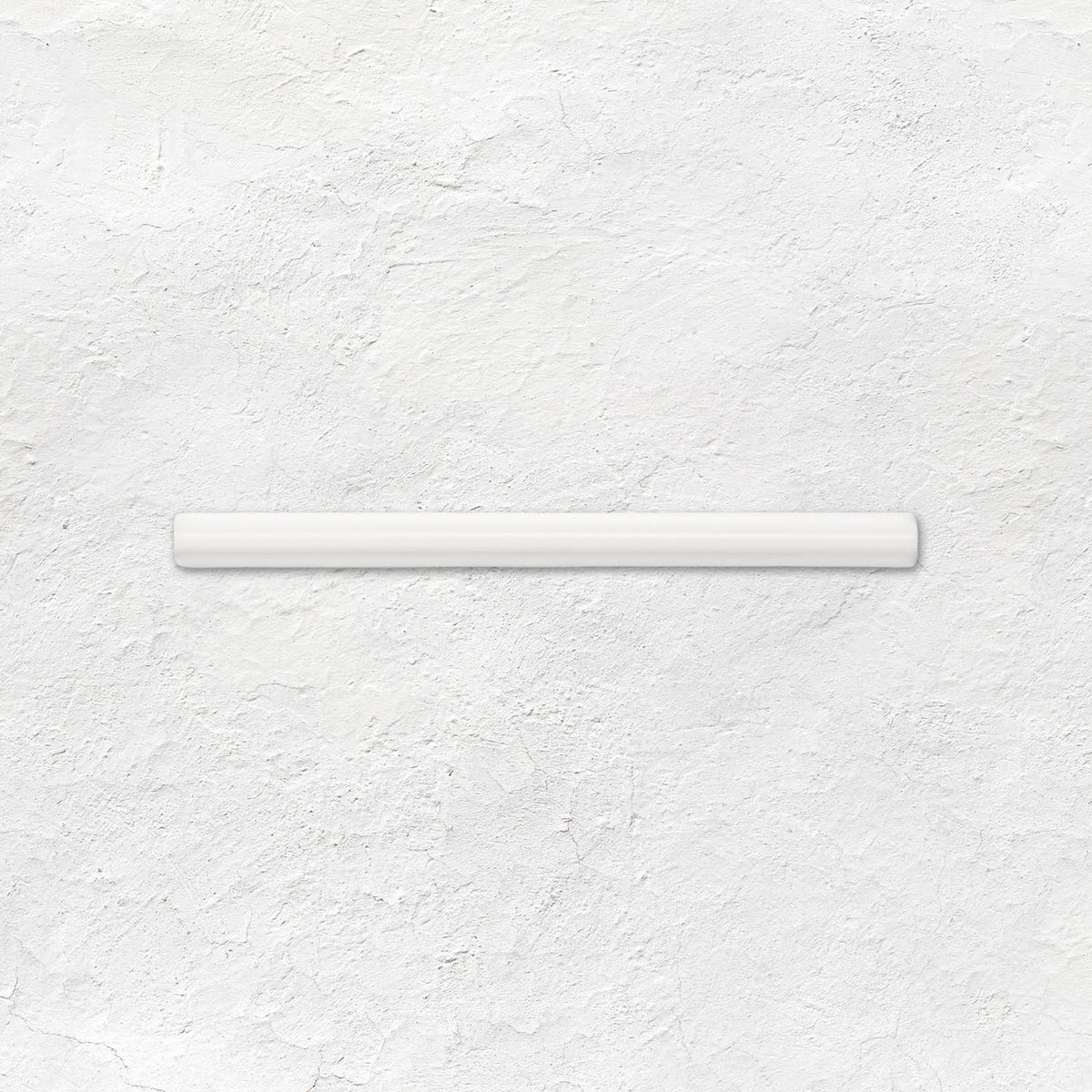 Brilliant White Omega Moulding Ceramic Wall Tile 152x12mm - Gloss
