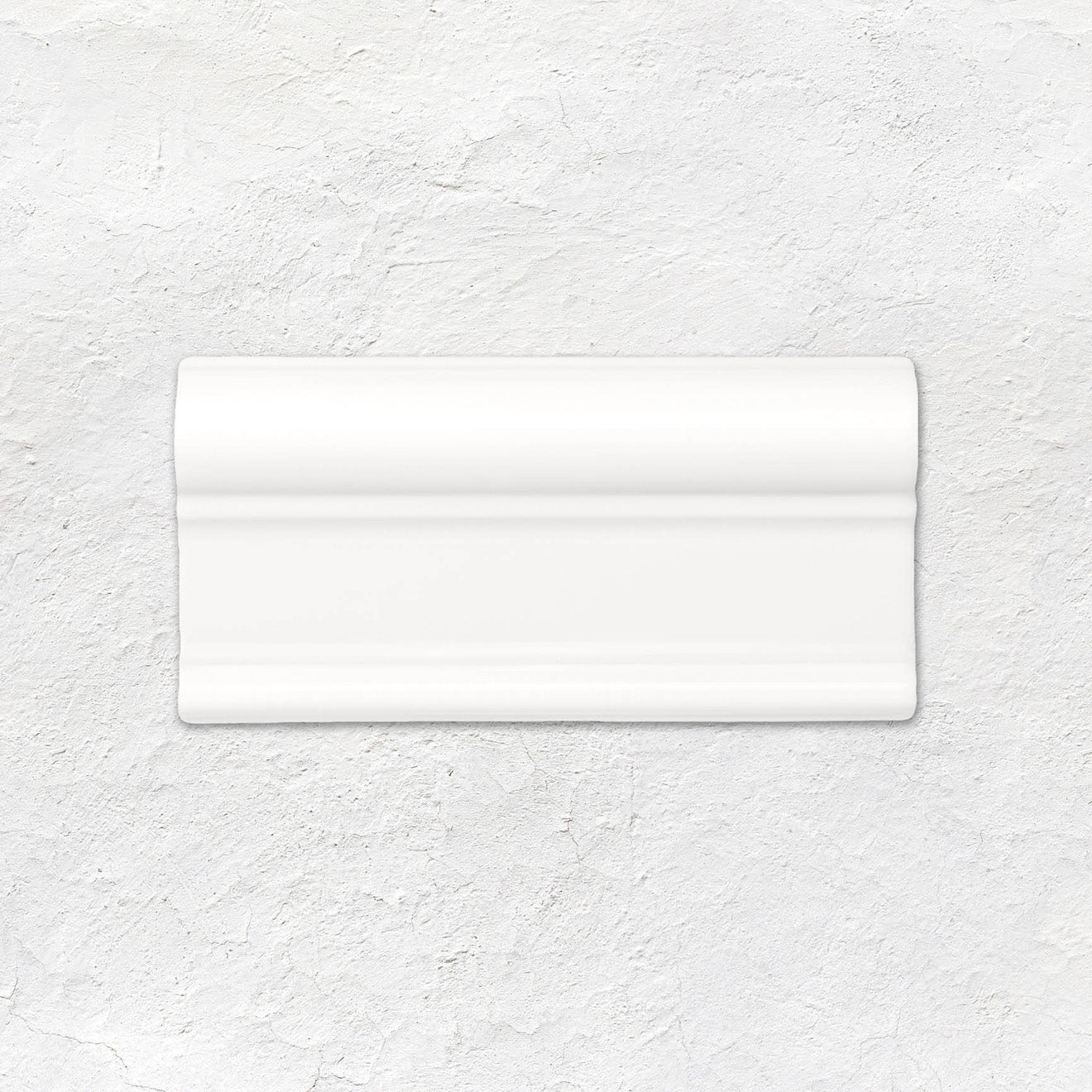 Brilliant White Victoria Moulding Ceramic Wall Tile 152x75mm