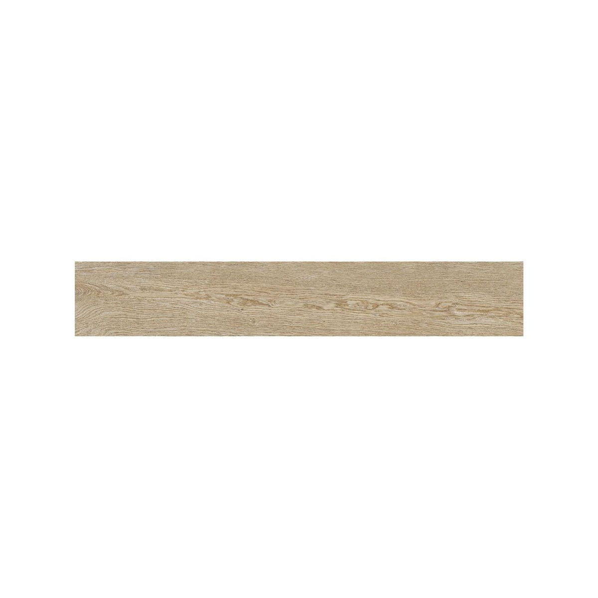 Light Cotswold Sycamore wood effect floor tiles in a bright living space