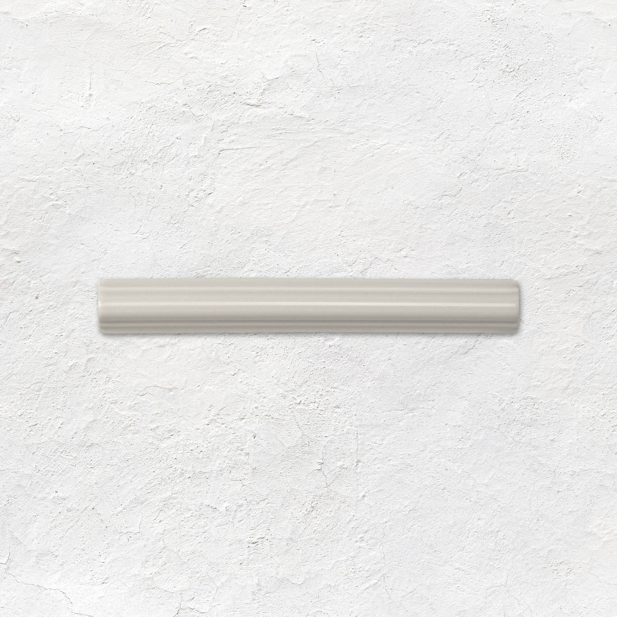 Chancel Grey Astragal Moulding Ceramic Wall Tile 152x21mm - Gloss