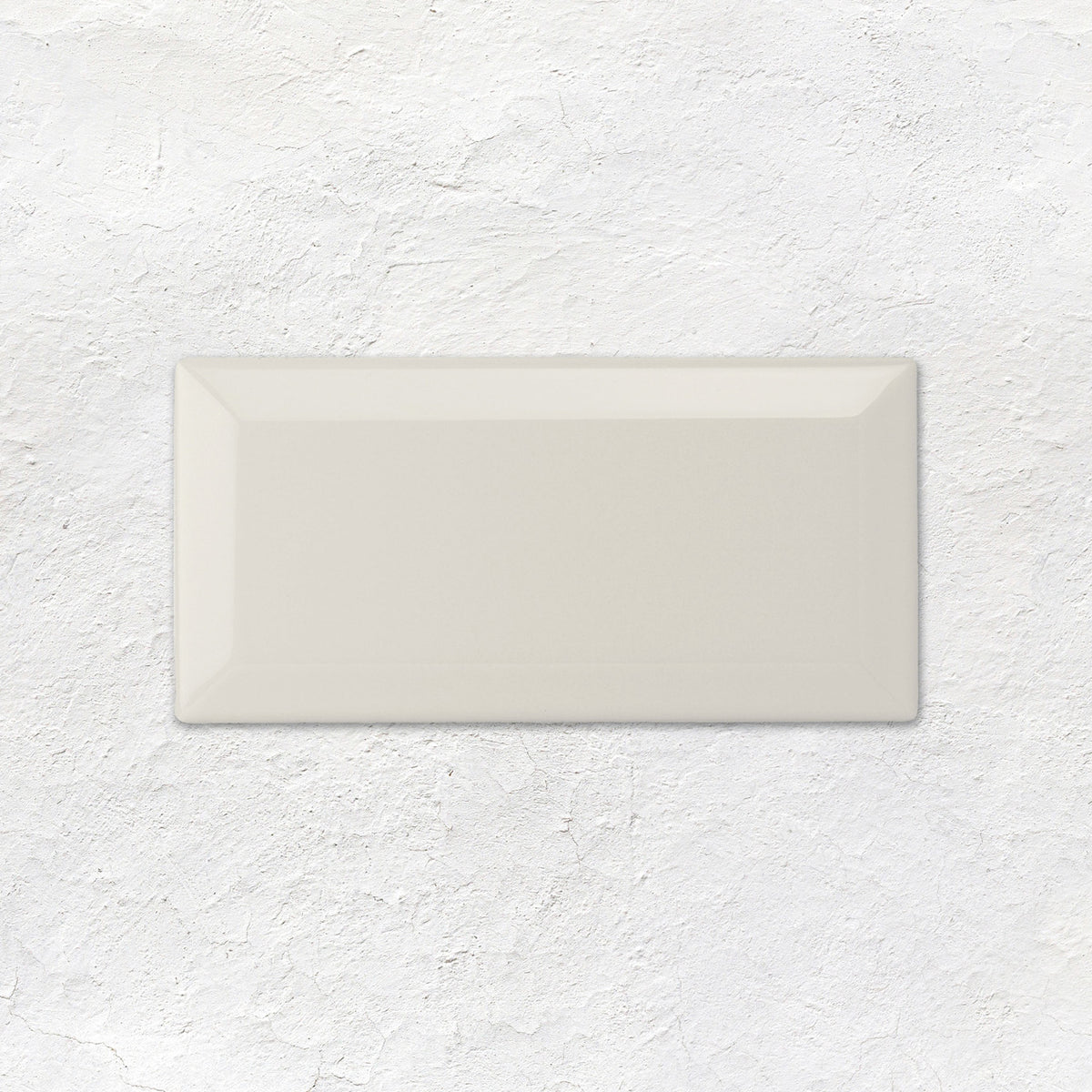 Chancel Grey Metro Bevelled Tile 150x75mm - Ceramic - Gloss