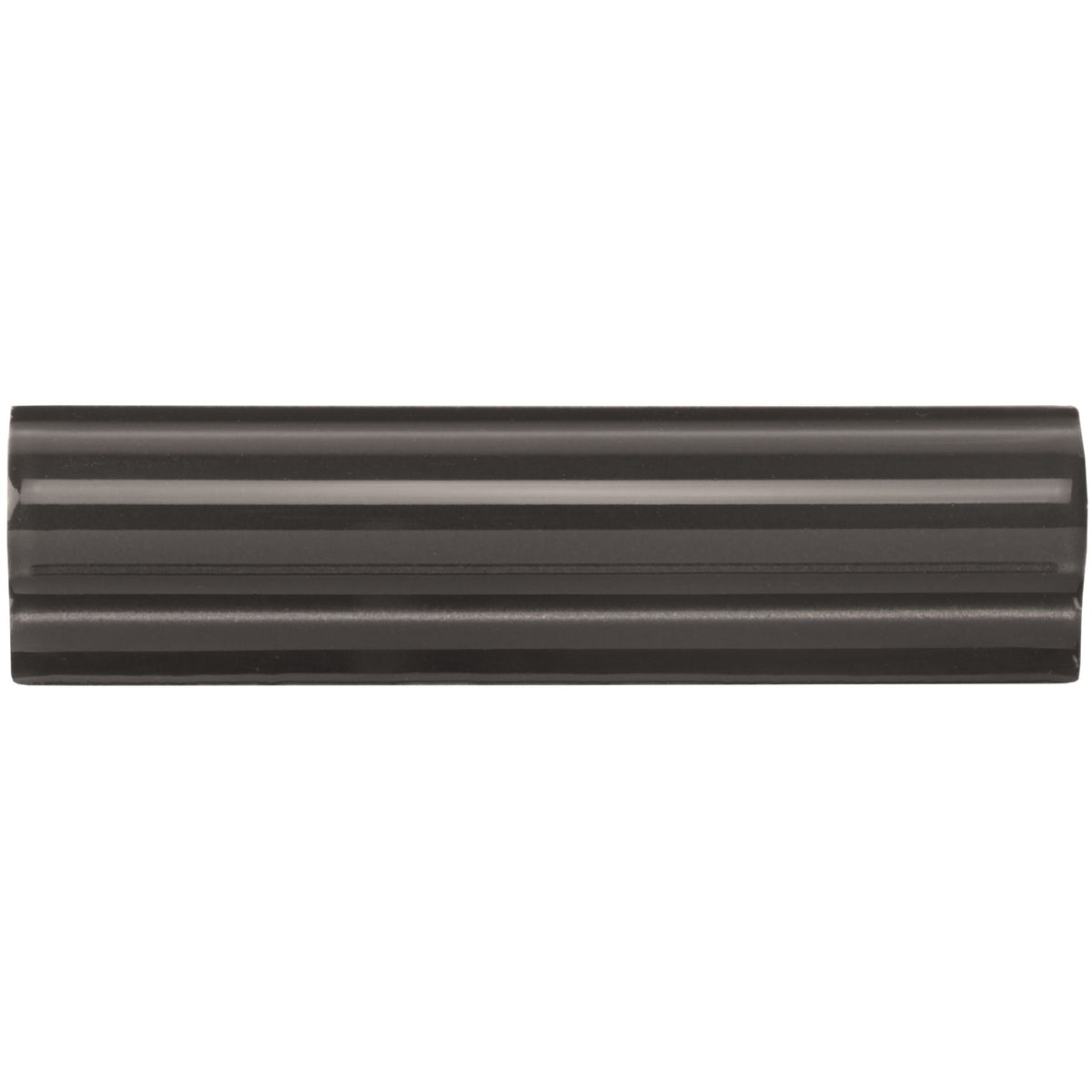 Charcoal Grey Albert Moulding Ceramic Wall Tile 152x40mm - Gloss