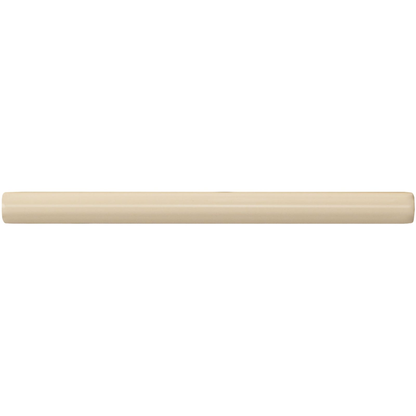 County White Omega Moulding Ceramic Wall Tile 152x12mm