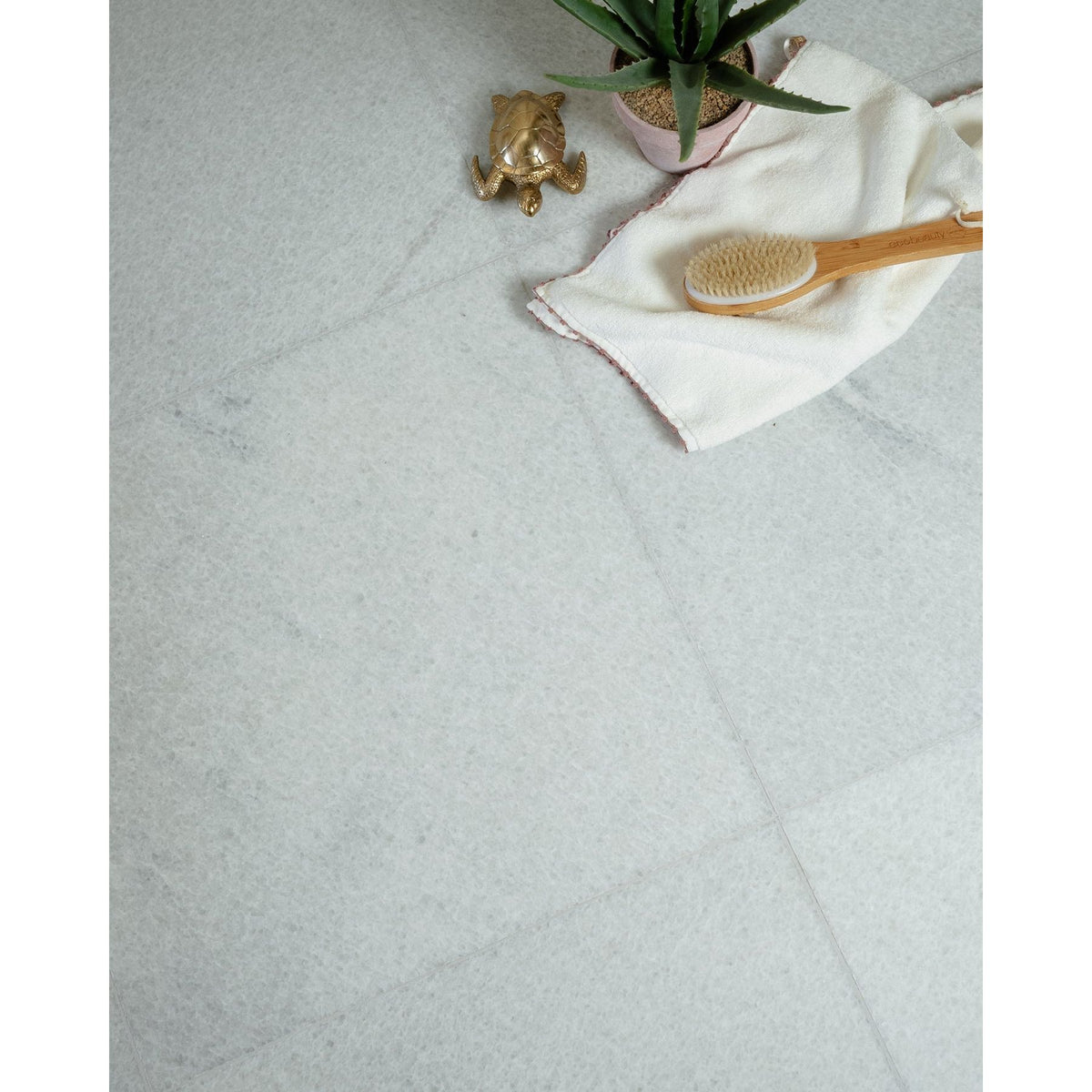 Cristallo Turchia Marble Honed 60 x 60cm tile