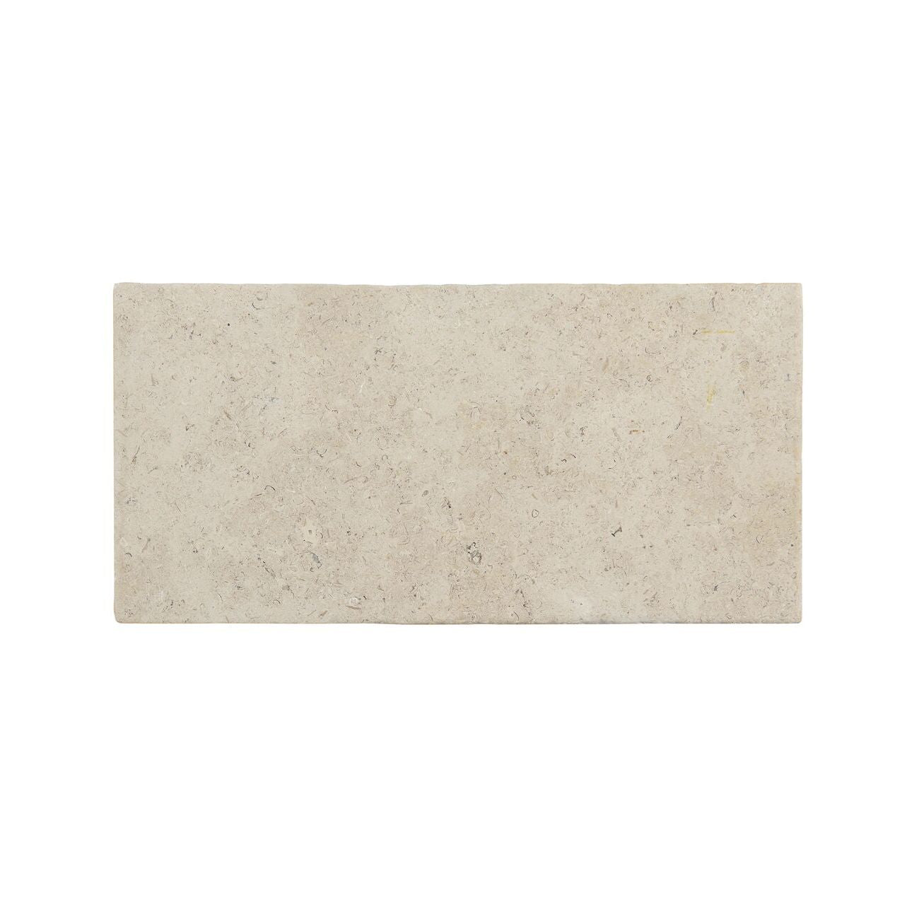 Dijon tumbled limestone 40.6 x 20.3cm cream and beige natural stone tile face