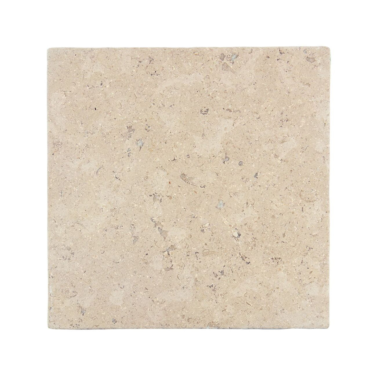 Dijon tumbled limestone 40.6 x 40.6cm cream and beige natural stone surface texture