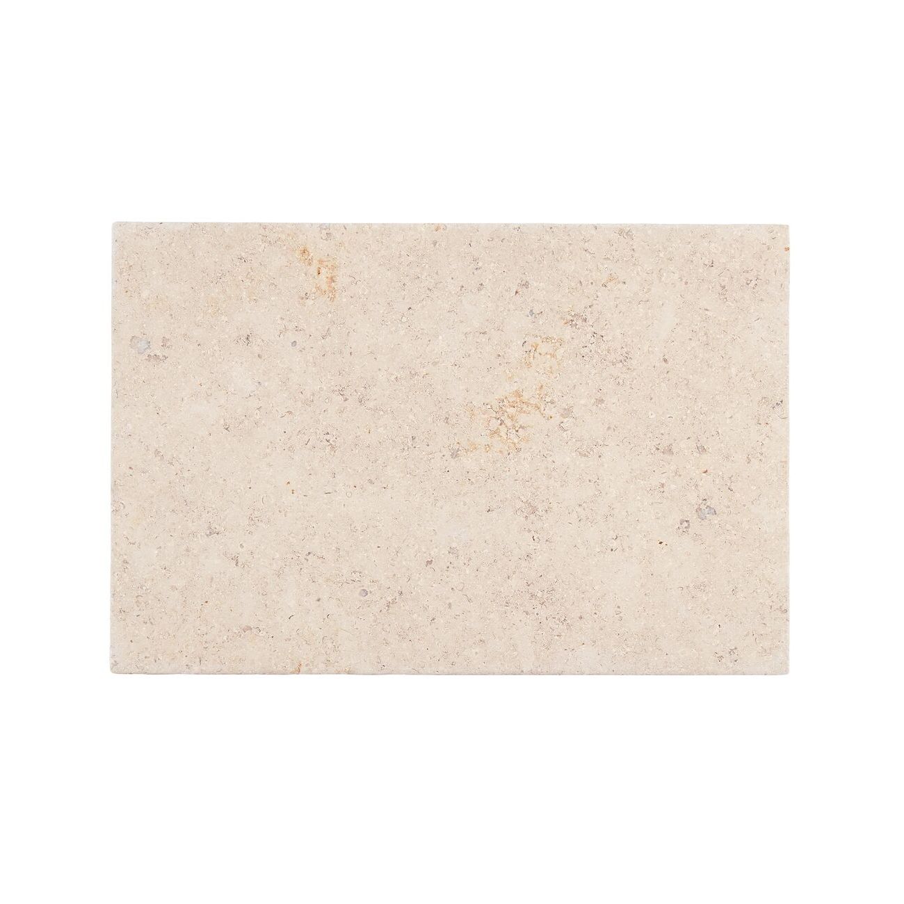 Dijon tumbled limestone 61 x 40.6cm cream and beige natural stone tile face detail