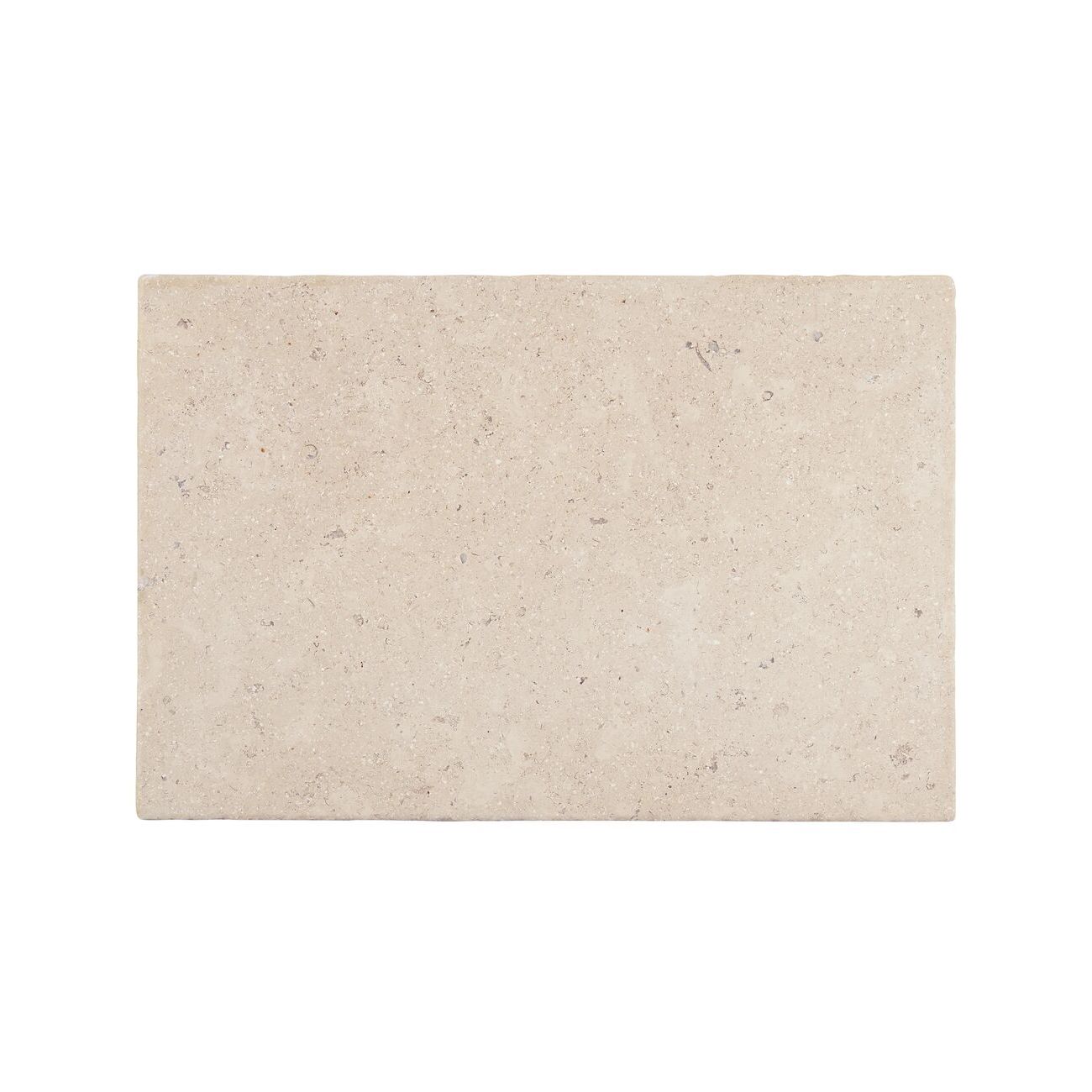 Dijon tumbled limestone 61 x 40.6cm cream and beige natural stone fossil markings
