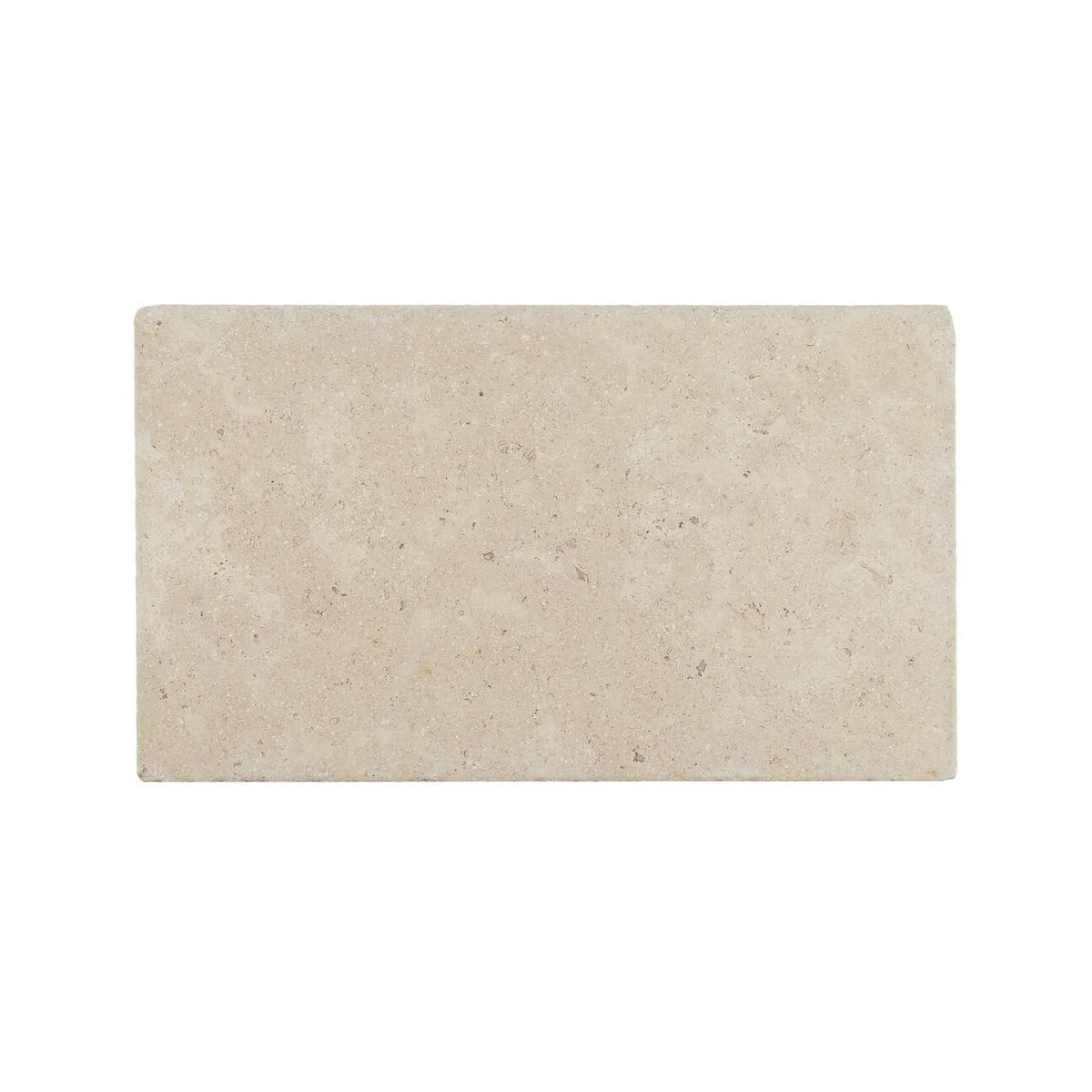 Dijon tumbled limestone 70 x 40.6cm cream and beige natural stone tile face detail
