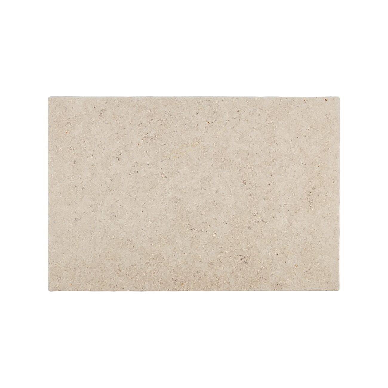 Dijon tumbled limestone 91.5 x 61cm cream and beige natural stone fossil markings