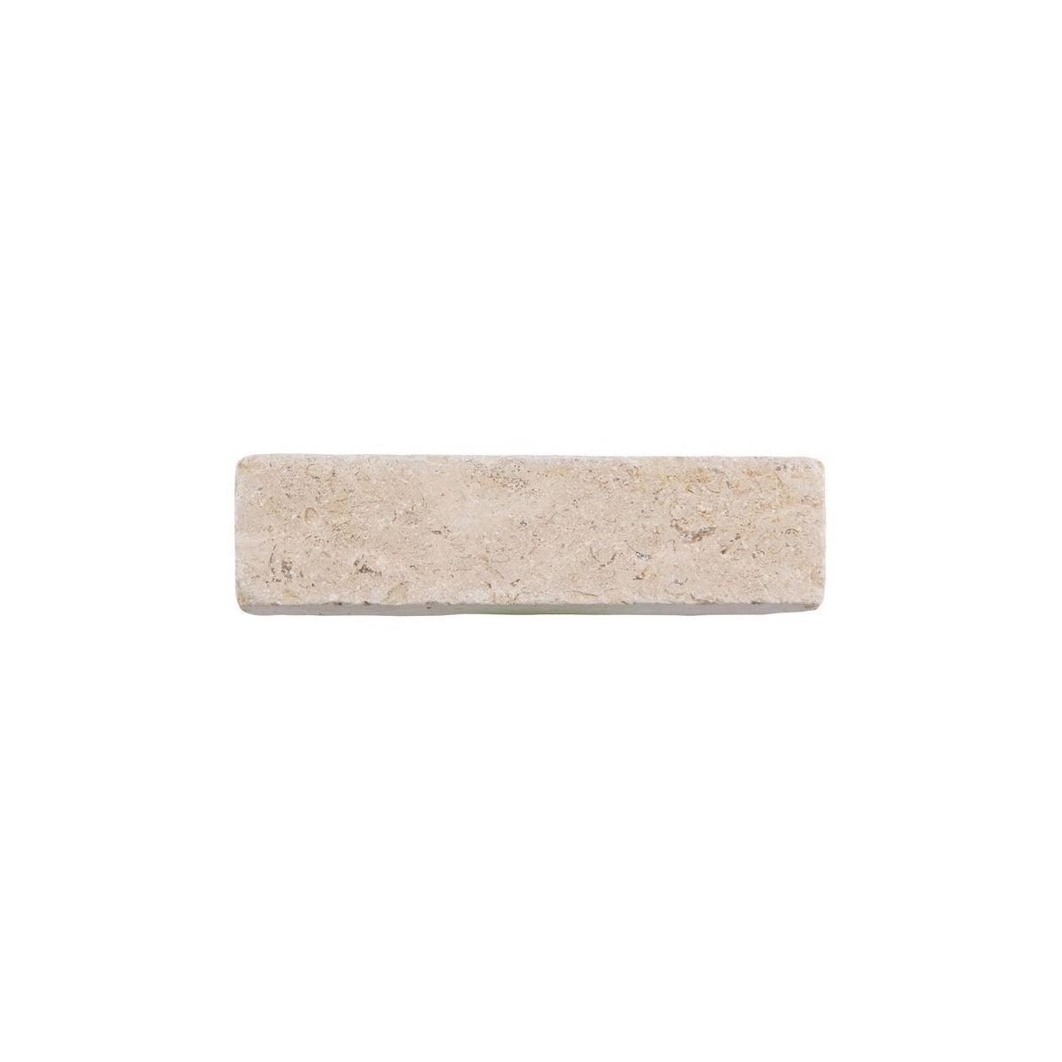 Dijon tumbled limestone 20 x 5cm cream and beige natural stone cobbles detail