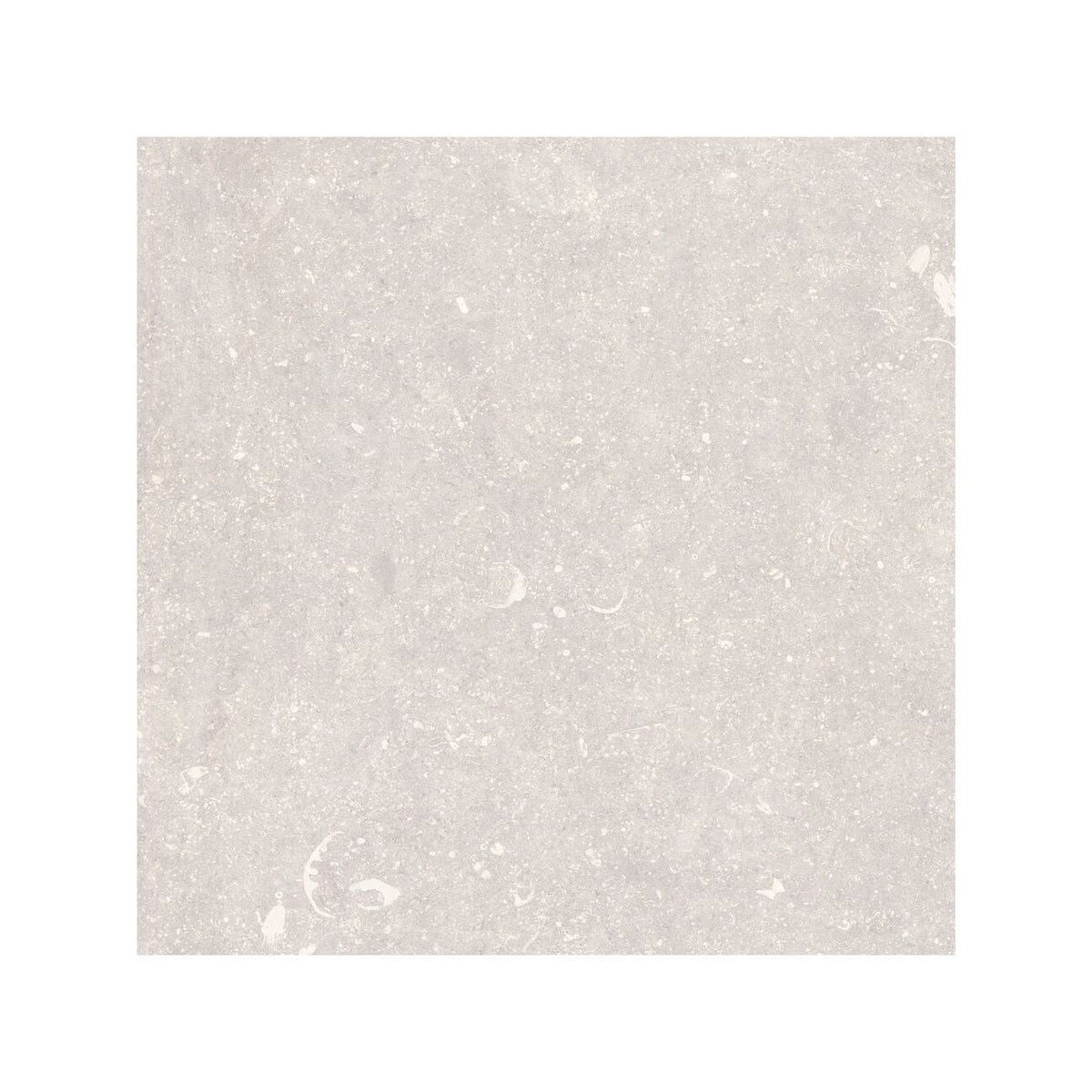 Frame Chalk White porcelain tile 60 x 60cm edge