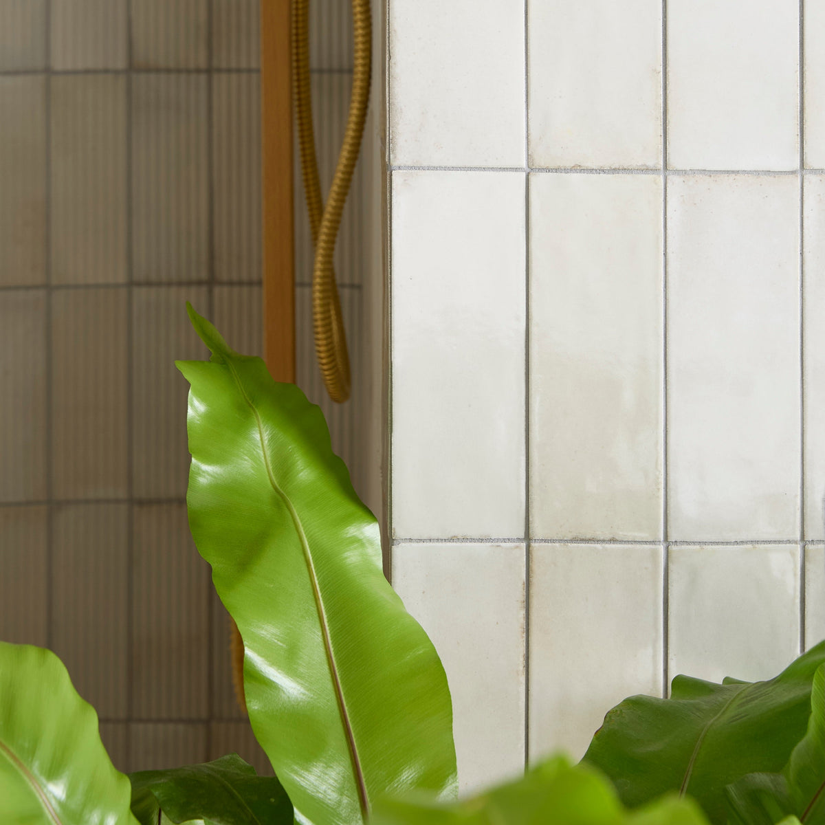 Fontenay Porcelain Pleated Wall Tiles pleated porcelain wall tile, detail