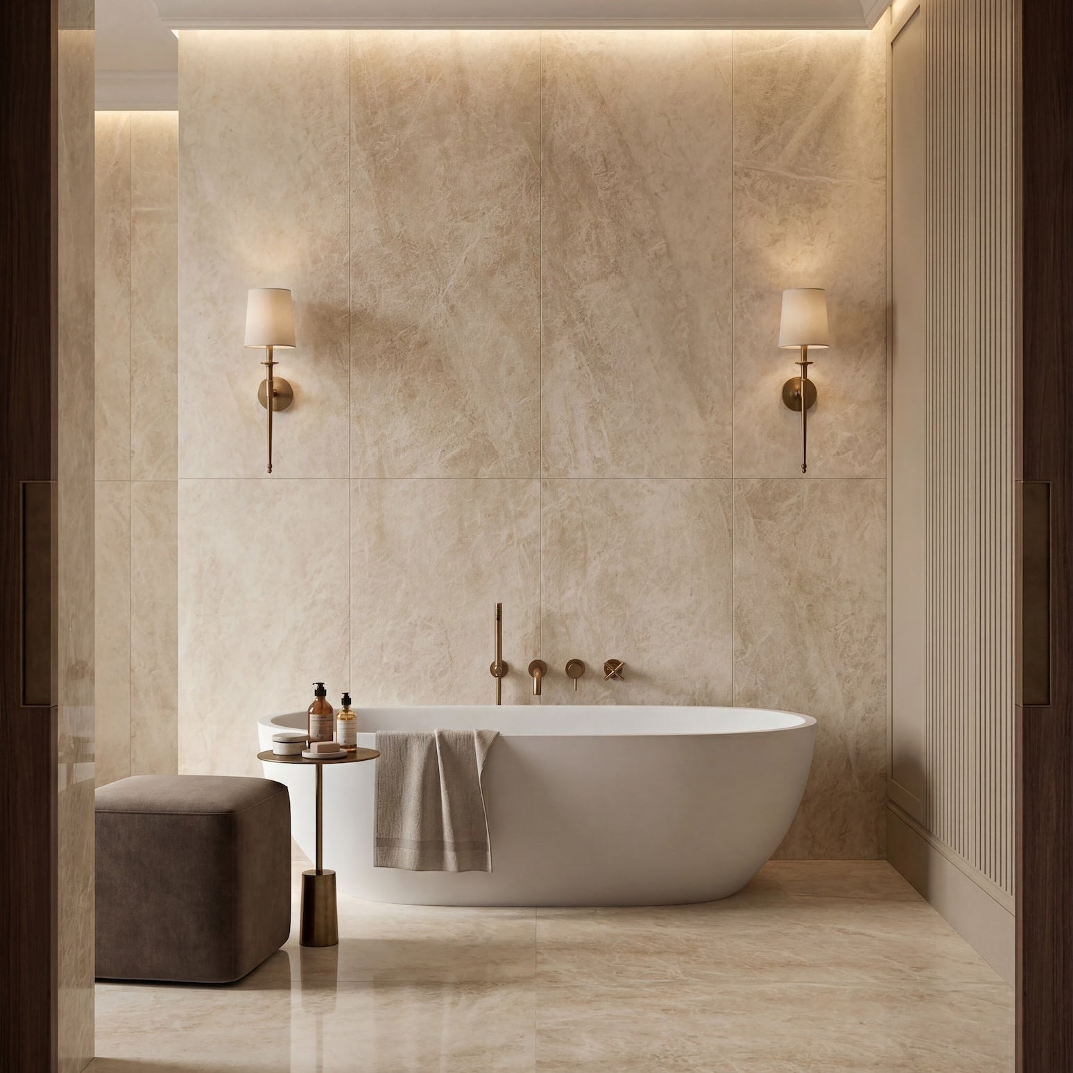 Hoxton Porcelain Amber Matt Wall & Floor Tile