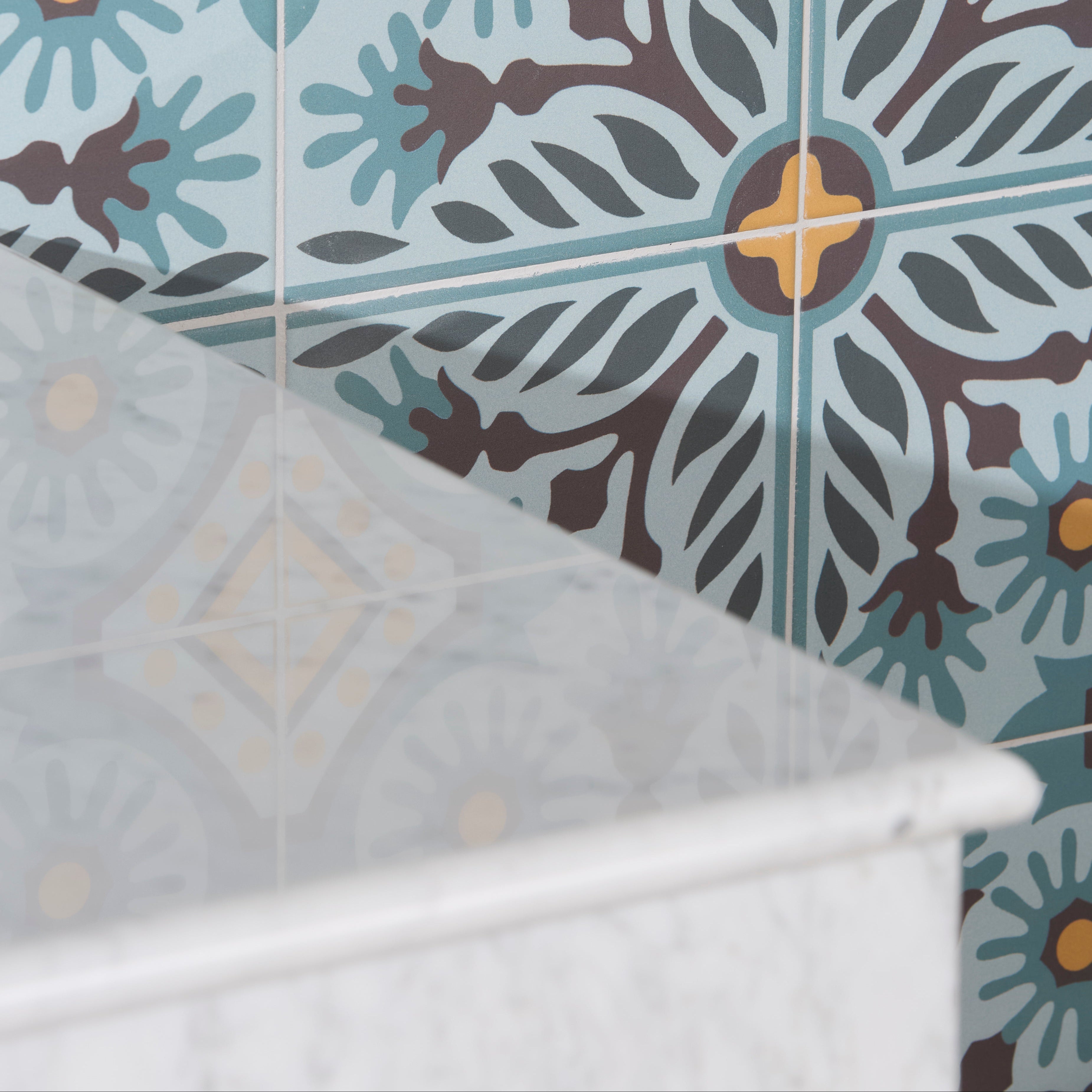 Indirah Porcelain Azure 20 x 20cm