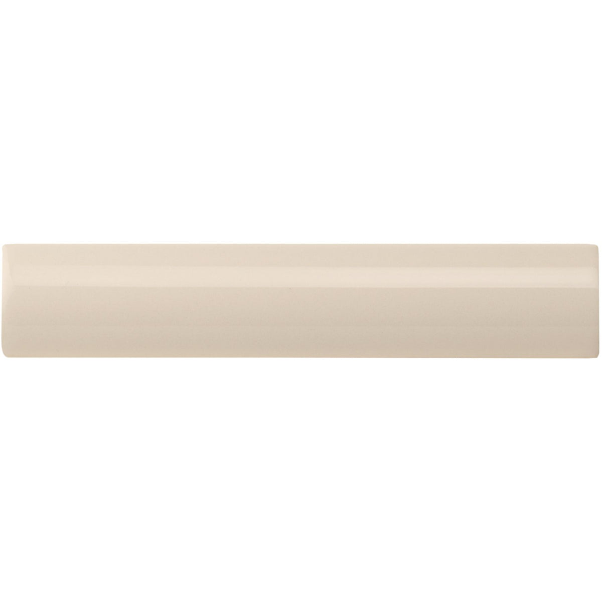 Ivory External Corner Trim Ceramic Wall Tile 152x30mm - Gloss - Cream & Beige