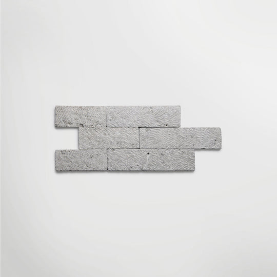 Biblical Dark Grey Textured 10cm x Random Length Wall Tile - alternate view