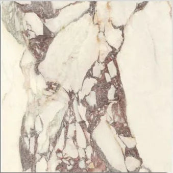 Breccia Viola Matt 60 x 60cm Wall & Floor Tile - Porcelain - Neutral