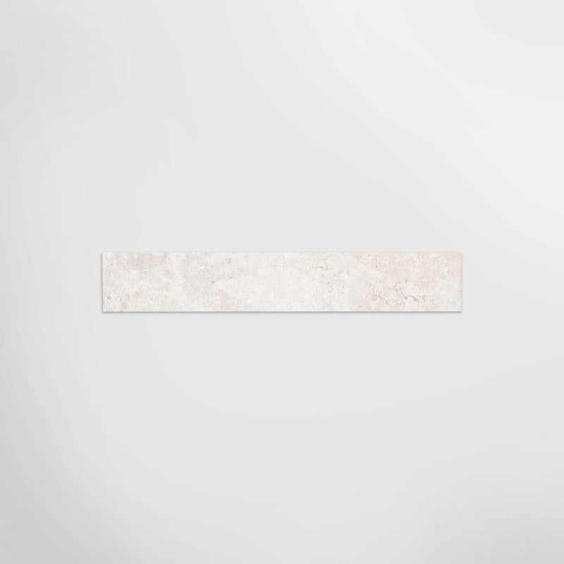 Chateaux White Matt 90 x 15cm Skirting in a room setting