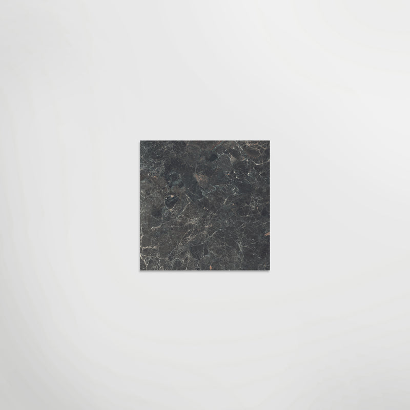 Cosmo Nero Matt 30 x 30cm Wall & Floor Tile in a room setting