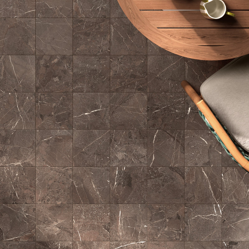 DC Amore Marrone Imperiale Matt 20 x 20cm Wall & Floor Tile