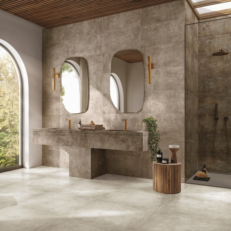 Elements Earth Ocra Matt 80 x 80cm Wall & Floor Tile