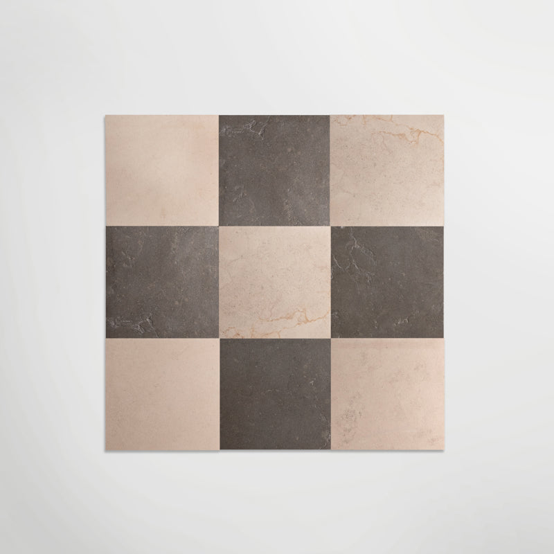 English Heritage Marble Hill White Tumbled 50cm x Random Length Wall & Floor Tile
