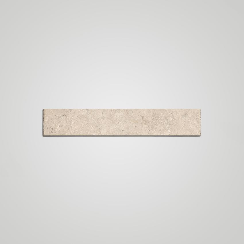 Med Stone Dor Matt 90 x 15cm Skirting in a room setting