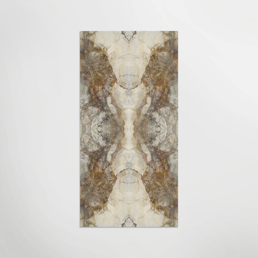 Mirrored Marble Gold A Polished 120 x 60cm Wall & Floor Tile