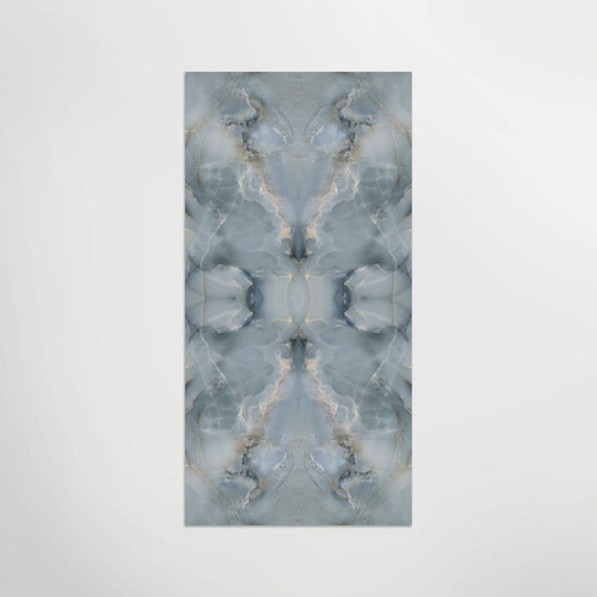 Mirrored Marble Effect Onice Sky B Polished 120 x 60cm Wall & Floor Tile - alternate view