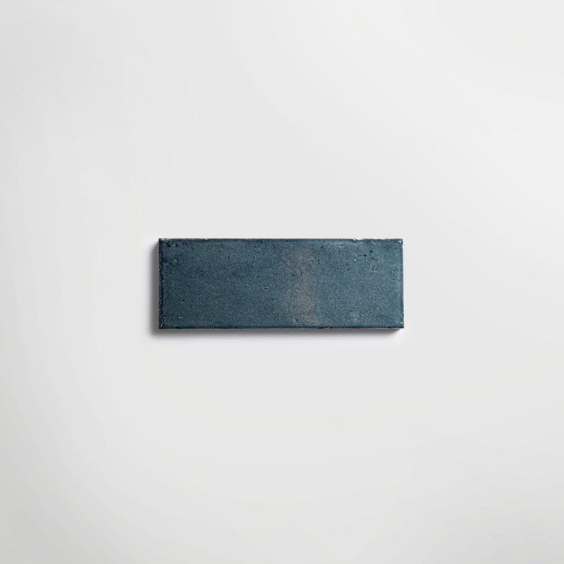 Qualis Rice Blue Polished 15 x 15cm Wall & Floor Tile