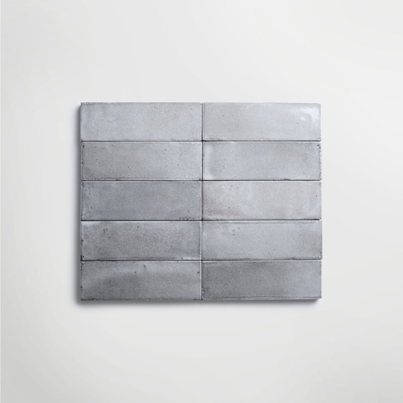 Qualis Rice Grey Polished 15 x 5cm Wall & Floor Tile