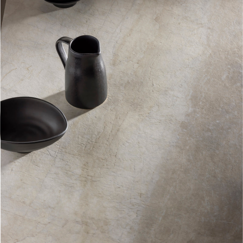 Ravenna Beige Matt 60 x 120cm Wall & Floor Tile in a room setting