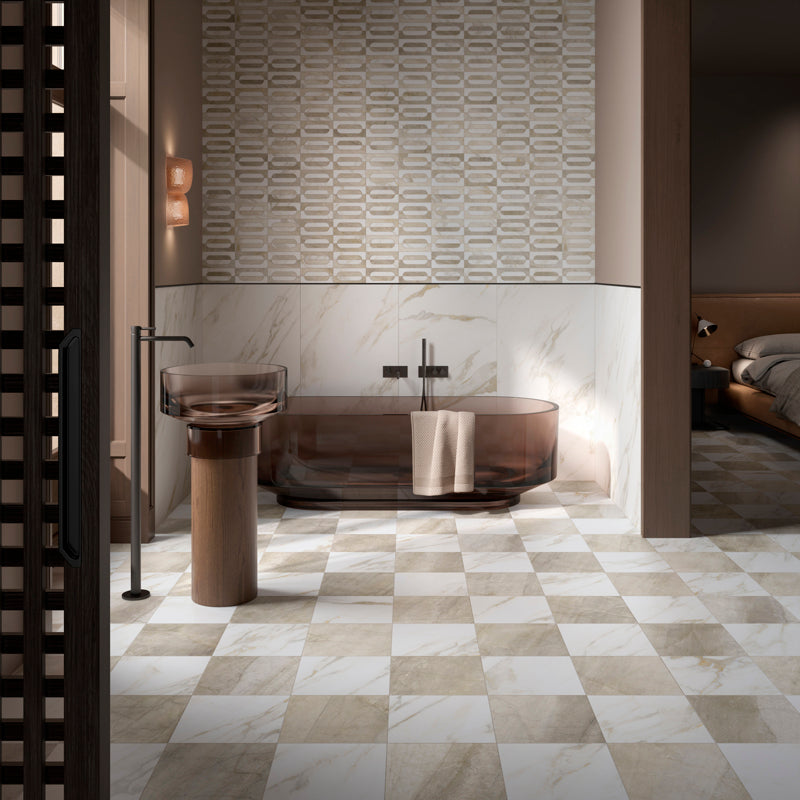 Ravenna Beige Matt 60 x 120cm Wall & Floor Tile