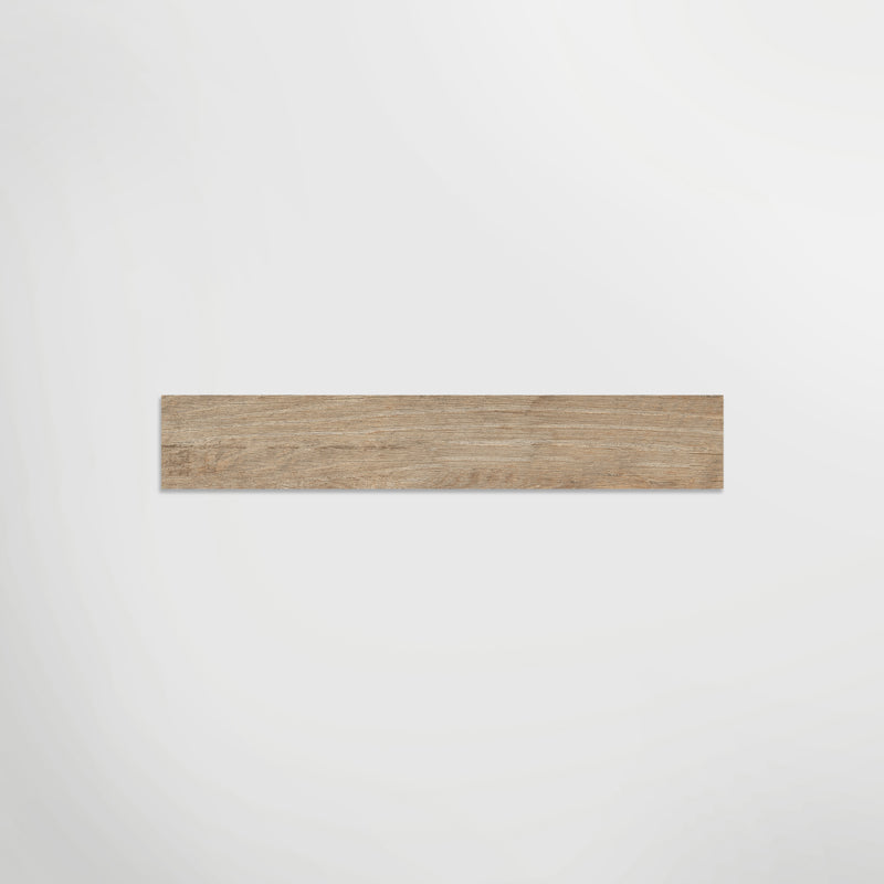 Saint Wood Almond Matt 180 x 30cm Wall & Floor Tile