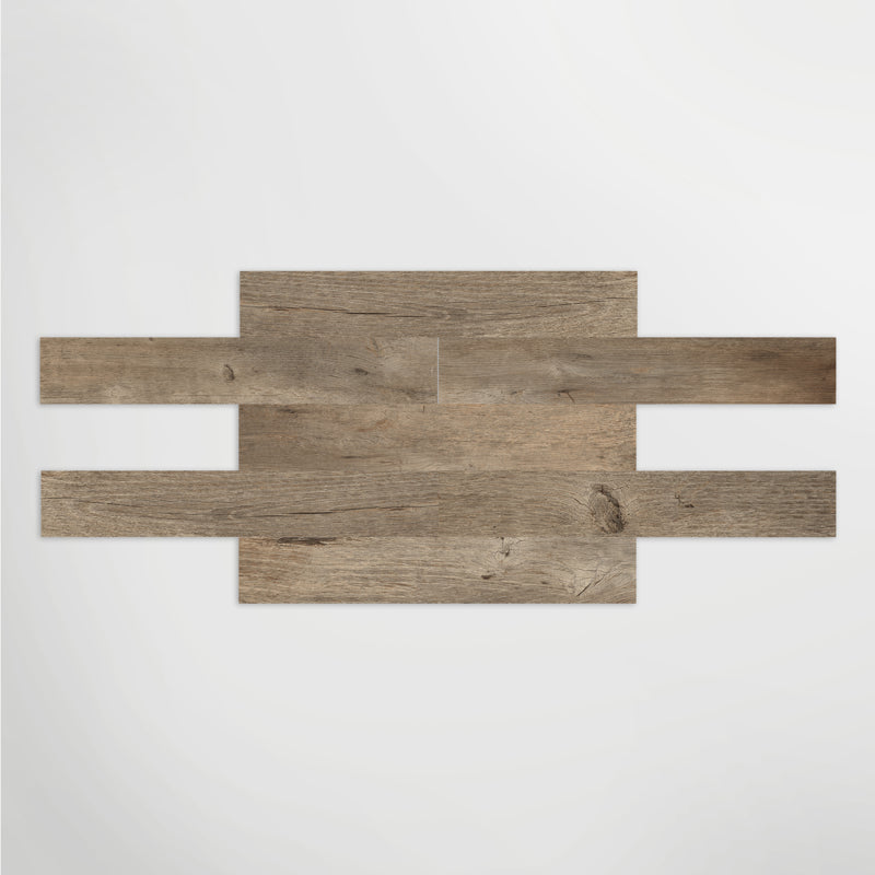 Saint Wood Rustic Brown Matt 180 x 30cm Wall & Floor Tile
