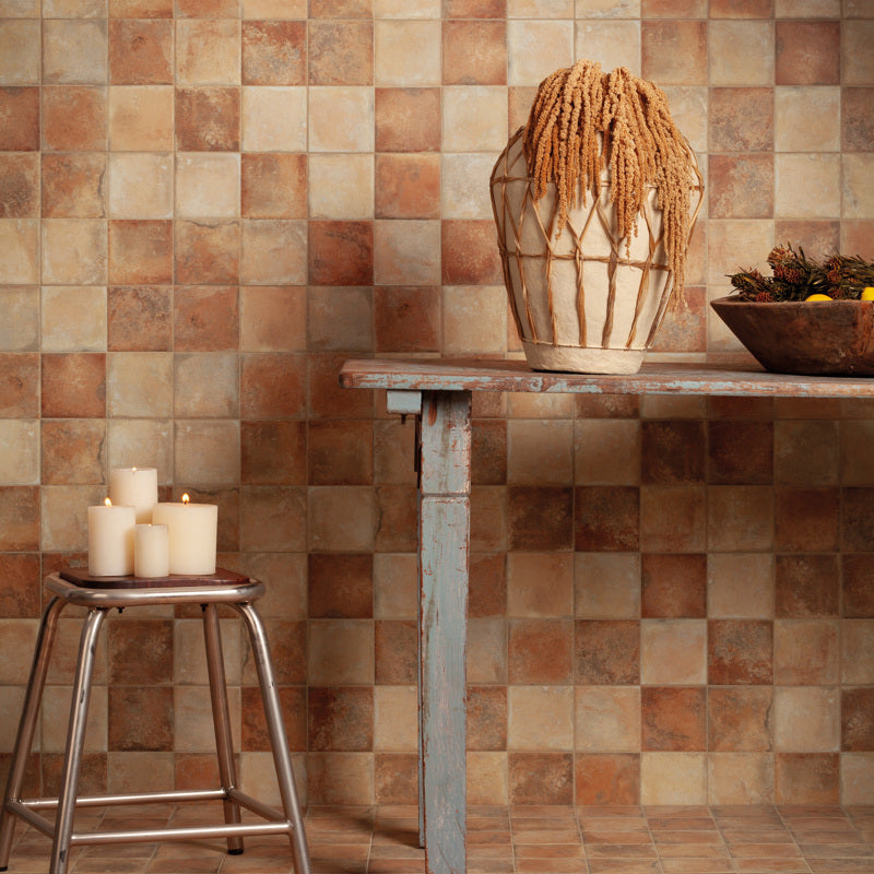 Terra Square Matt 22.3 x 22.3cm Wall & Floor Tile