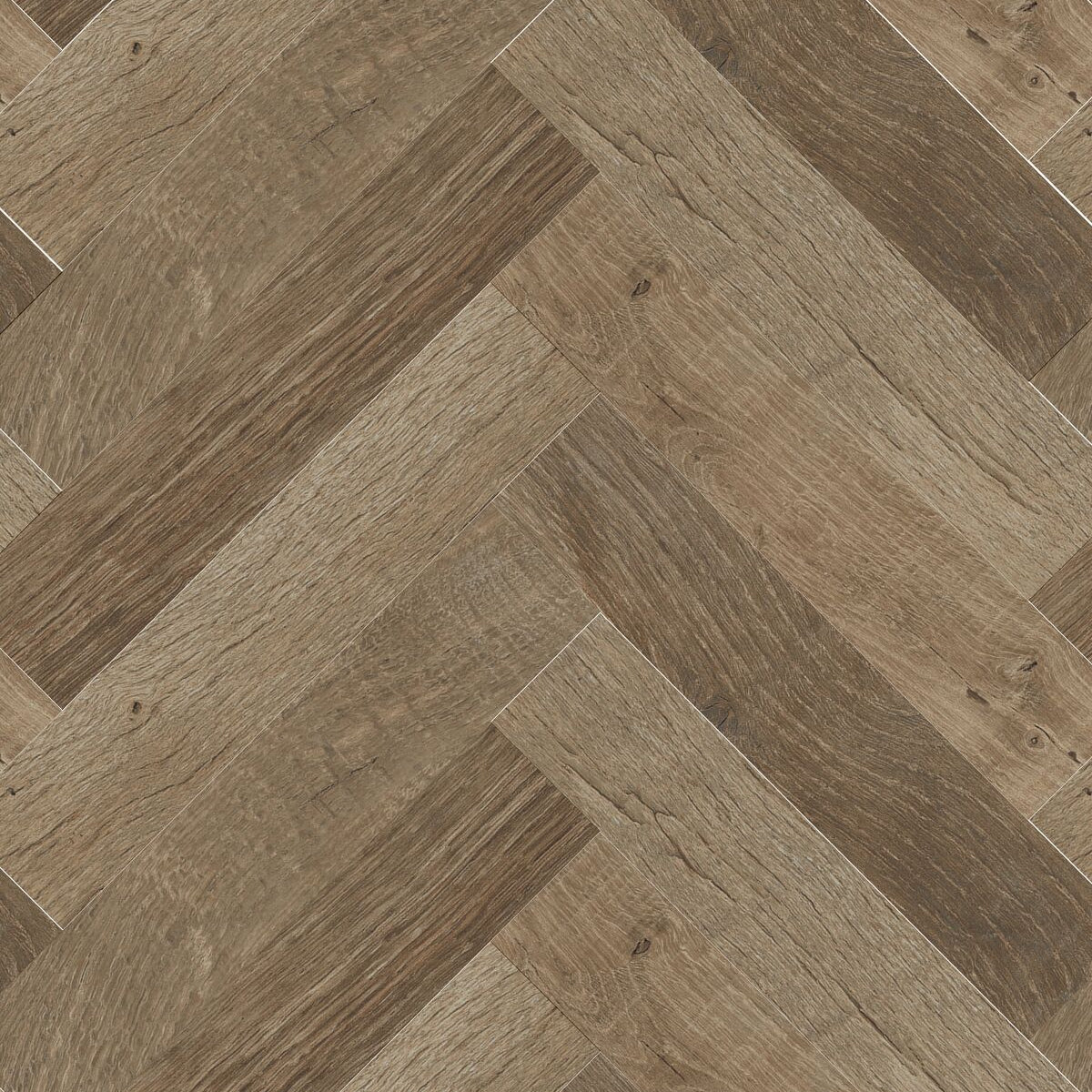 Lyndhurst Chestnut Parquet Wood Effect Porcelain Tile 5.3 x 30cm