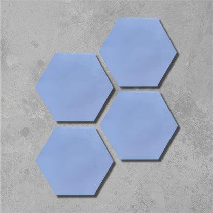 Lake Blue Hexagonal Tile - Hyperion Tiles