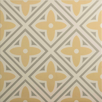 Leigh Yellow On Chalk - Hyperion Tiles
