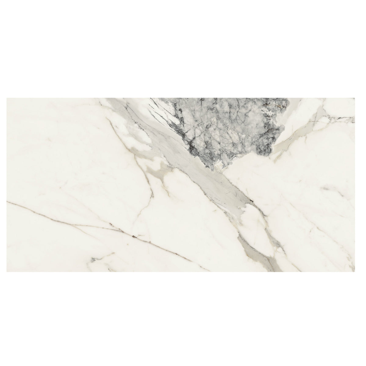 White marble tile with elegant gray veining milos alabaster marble effect tile 60 x 120cm