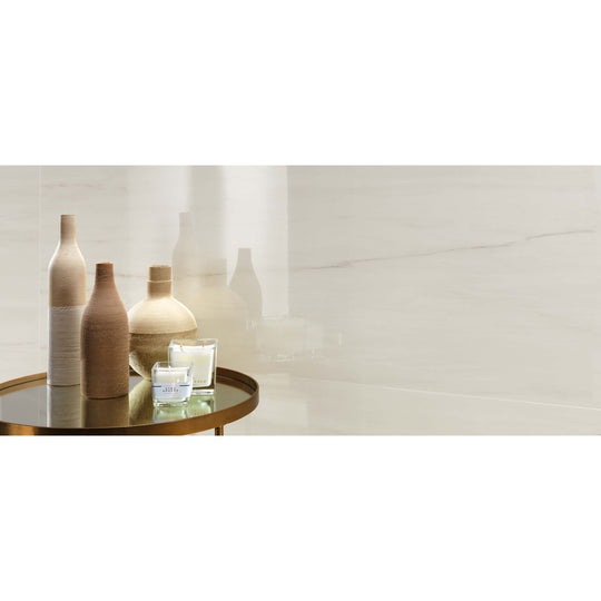 Marvel Bianco Dolomite Lappato 30 x 60cm Wall & Floor Tile - alternate view