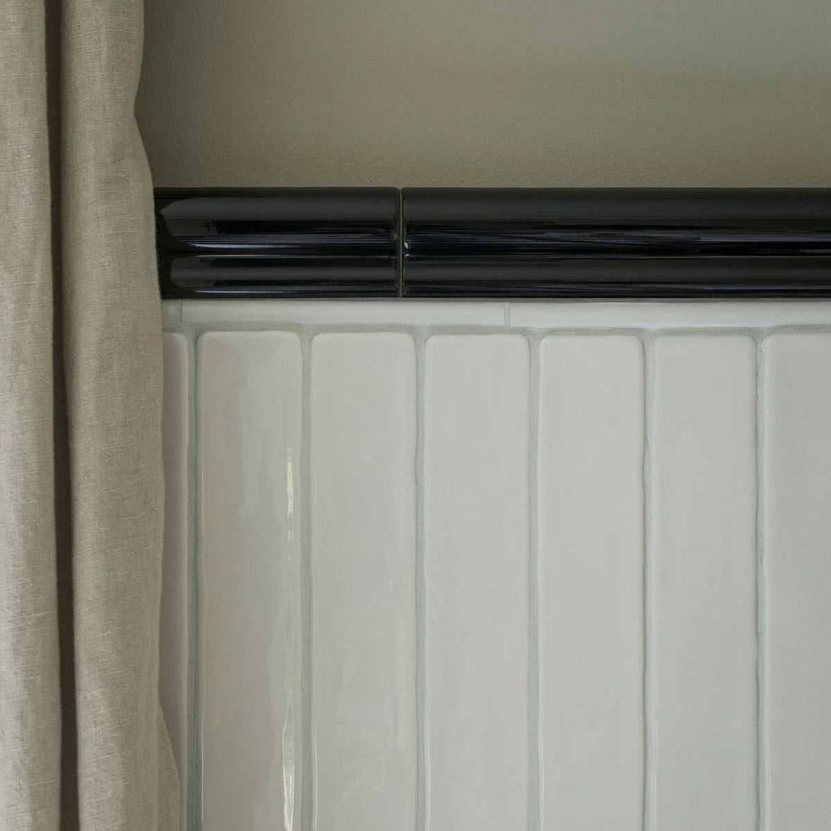Nina Campbell Dado Jet - Hyperion Tiles