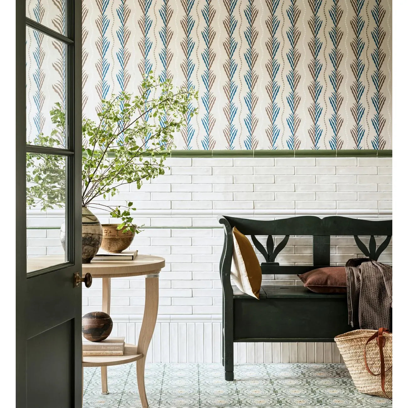 Nina Campbell Dado Eucalyptus