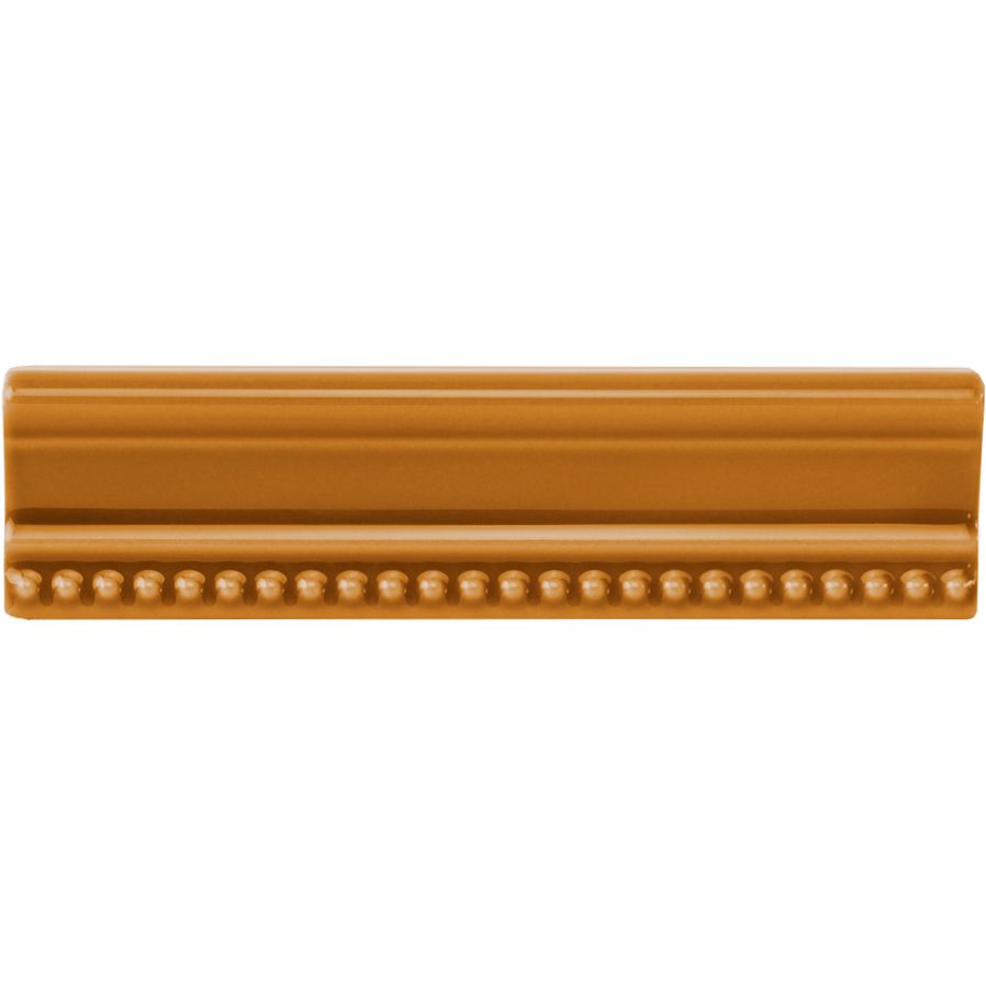 Ochre Hogarth Moulding Ceramic Wall Tile 152x38mm