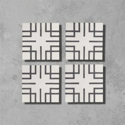 Old Iron Maze Five Tile - Hyperion Tiles