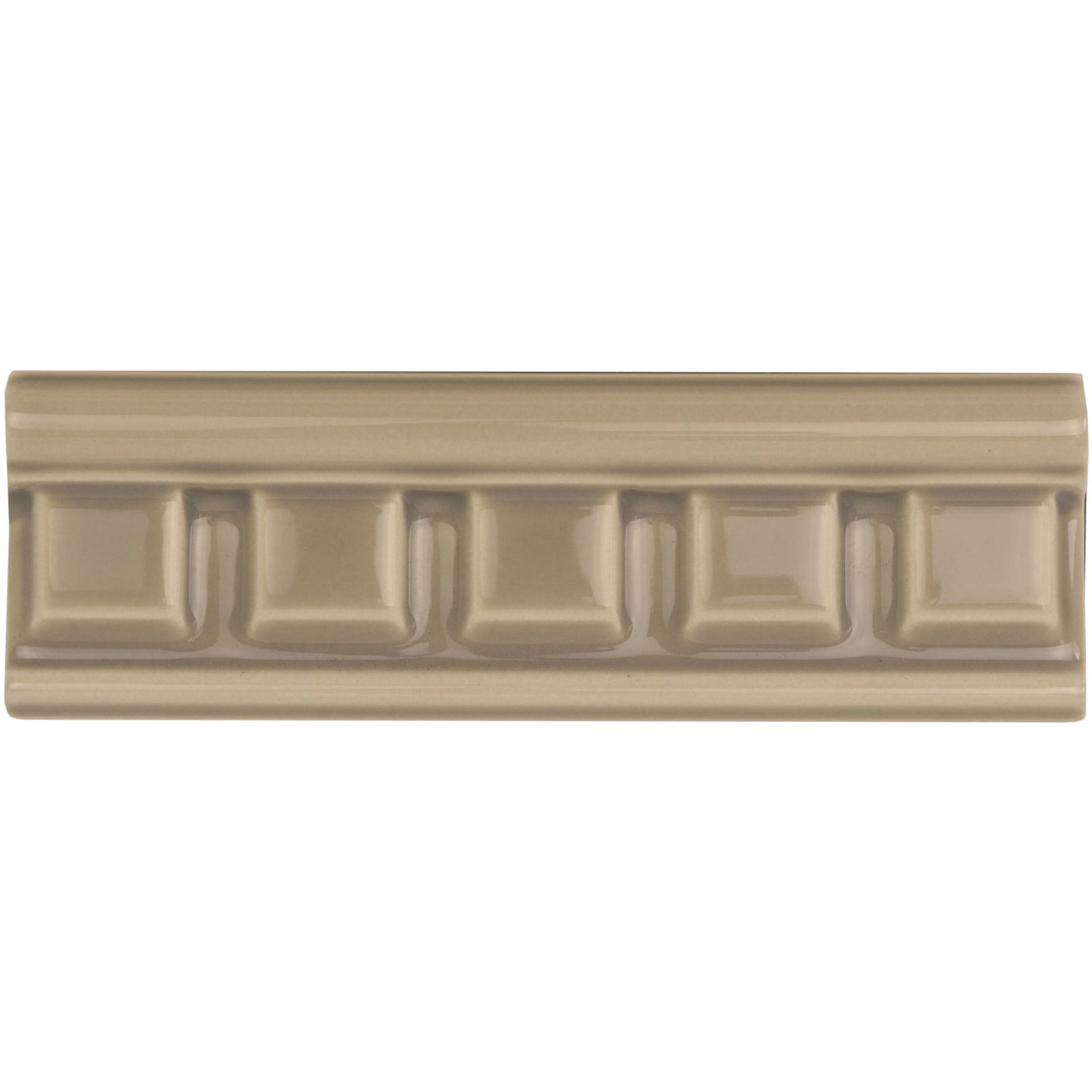 Palladian Beige Dentil Moulding Ceramic Wall Tile 152x50mm