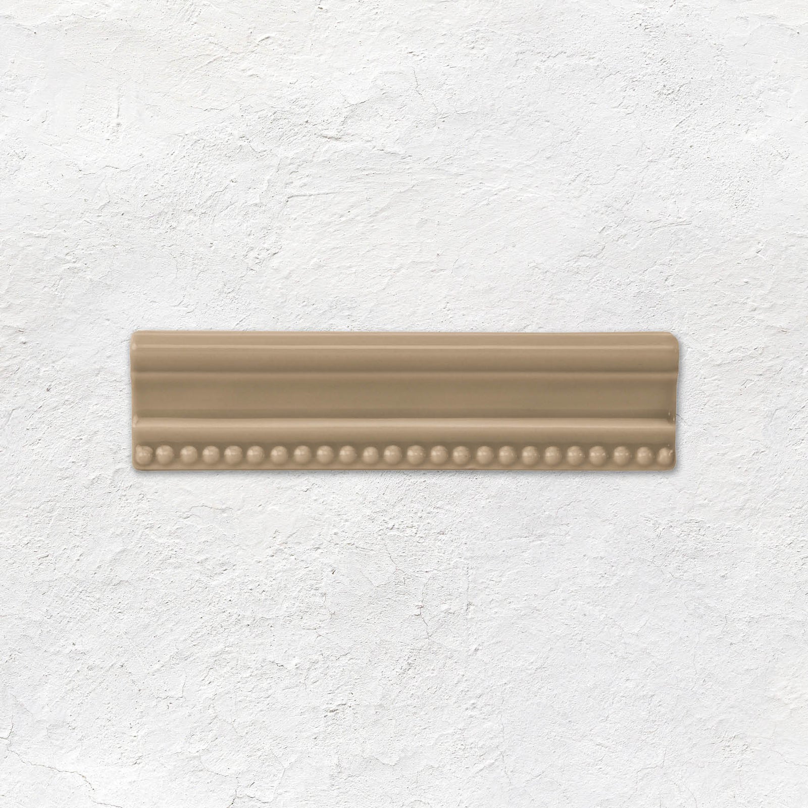 Palladian Beige Hogarth Moulding Ceramic Wall Tile 152x38mm