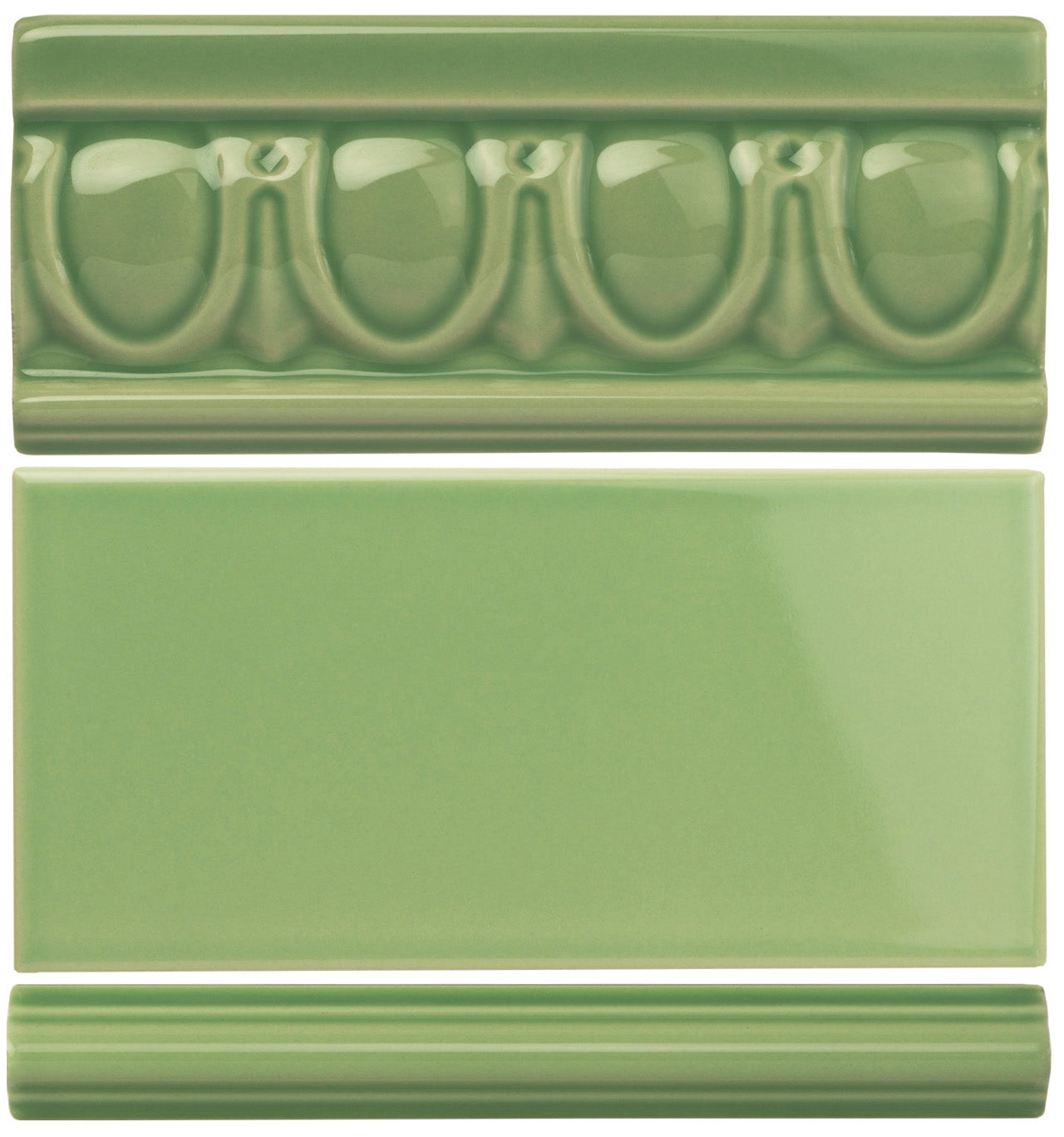 Artworks Palm Green Ceramic Tile