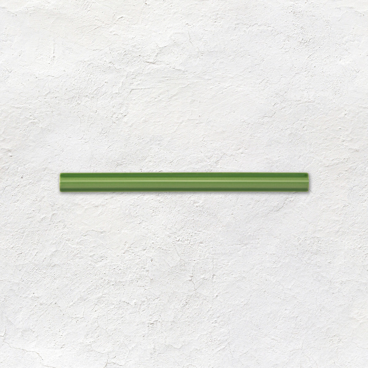 Pavilion Green Omega Moulding Ceramic Wall Tile 152x12mm - Gloss